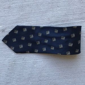Giorgio Armani Navy Blue Tie